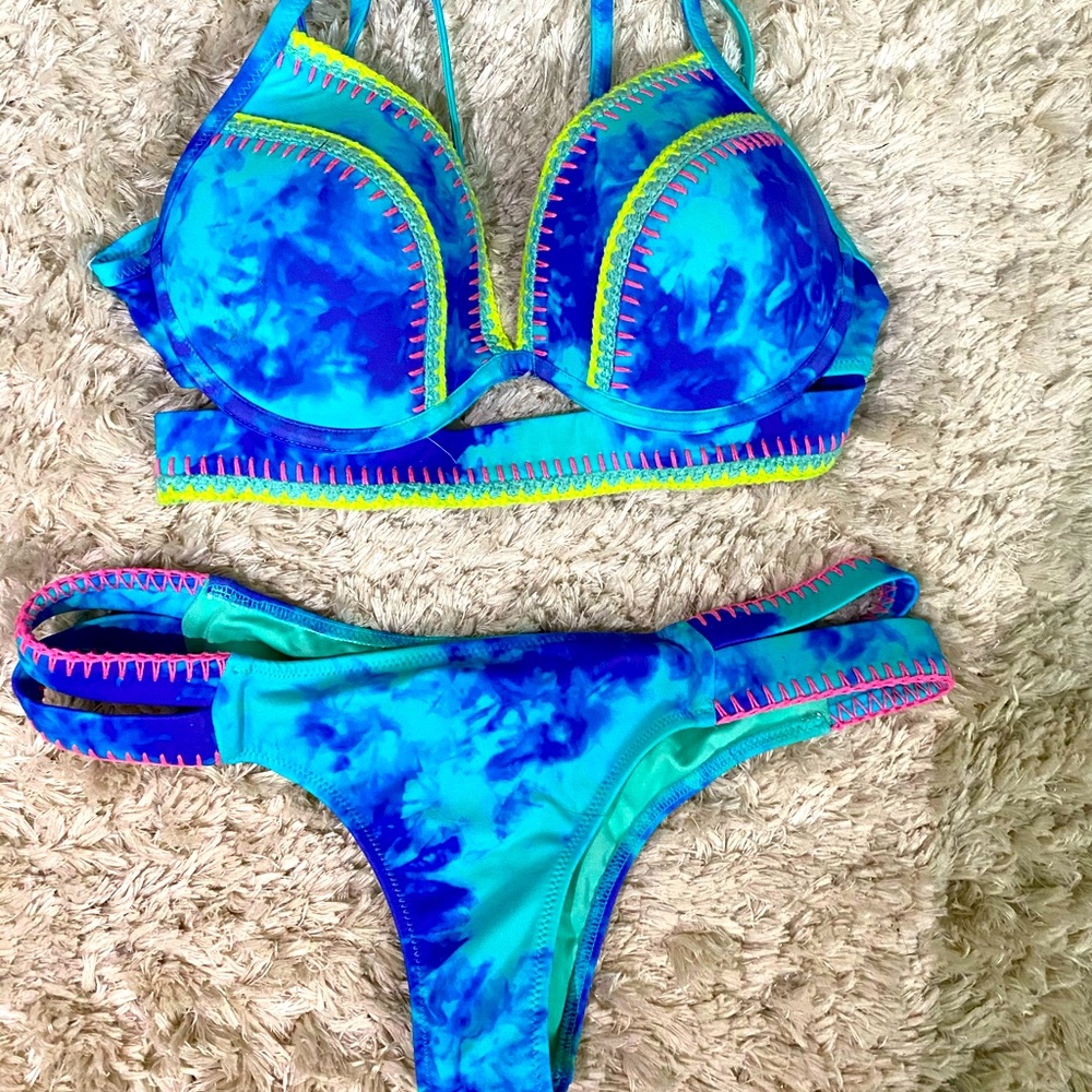 Shade & Shore Tie Dye Bikini